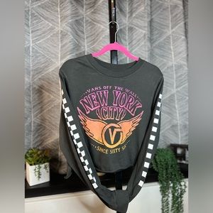 Vans “ New York” Off the Wall | Graphic Checkered Long Sleeve